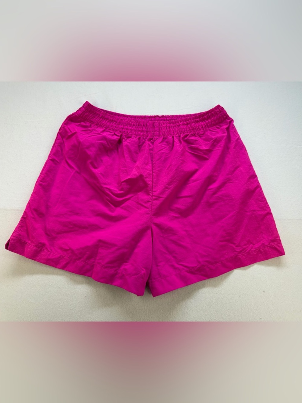 HOT PINK Men’s Elastic Waist Shorts